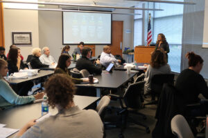 Meeting at the Little Rock Chamber of Commerce with a group of people of diverse, races, ages, etc.